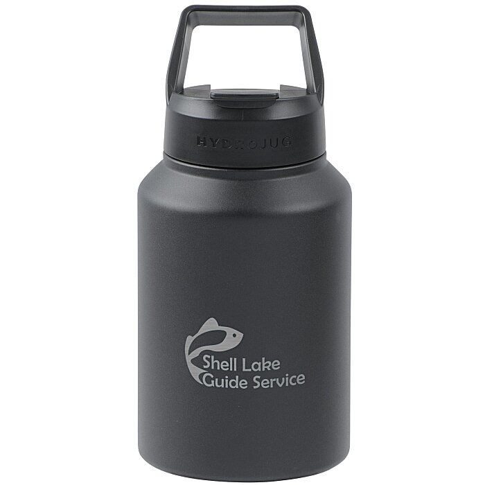 Custom HydroJug Vacuum Bottle - 64 oz - Laser Engraved