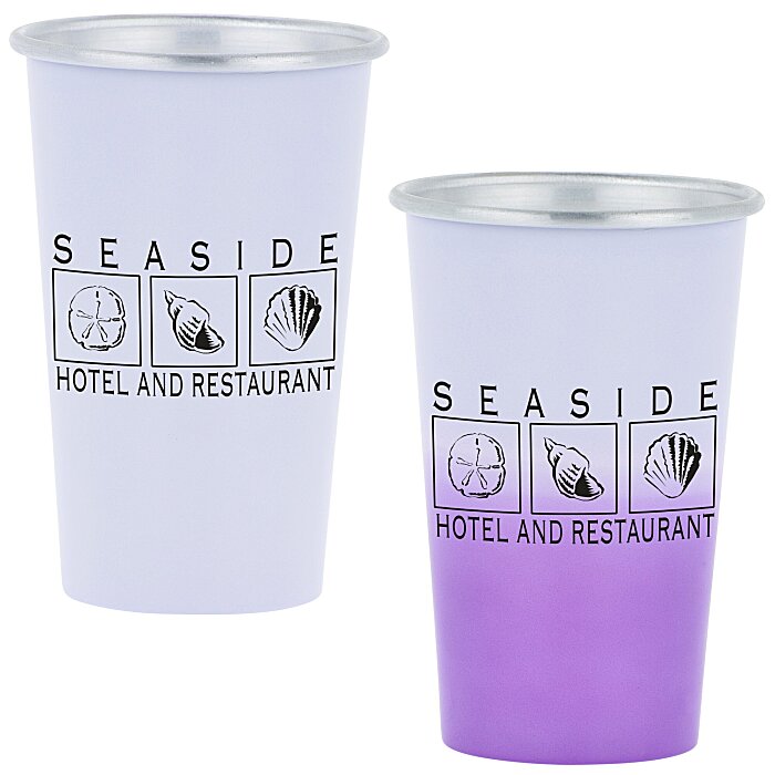 Custom Colour Change Aluminum Tumbler - 15 oz