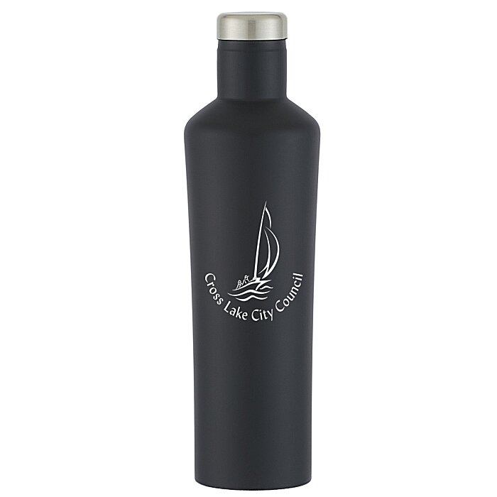 Custom Stainless Vacuum Canteen Bottle - 18 oz - Closeout
