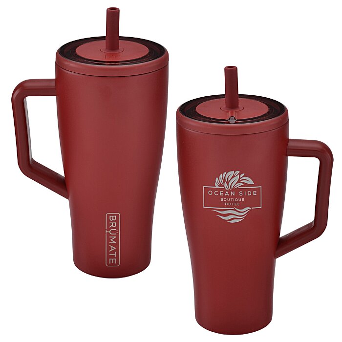 Custom BruMate Era Vacuum Tumbler with Straw - 30 oz.- Laser Engraved
