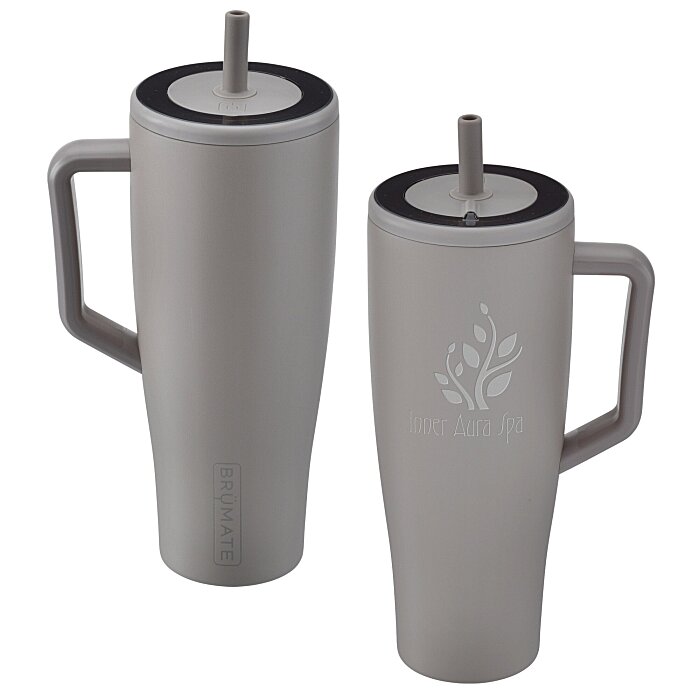 Custom BruMate Era Vacuum Tumbler with Straw - 40 oz.- Laser Engraved