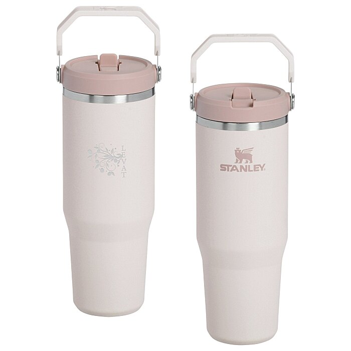Custom Stanley IceFlow Flip Straw Tumbler - 30 oz - Laser Engraved