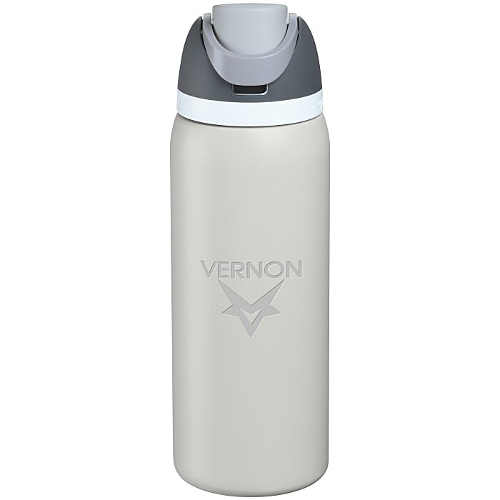 Custom owala FreeSip Vacuum Bottle - 32 oz. - Laser Engraved