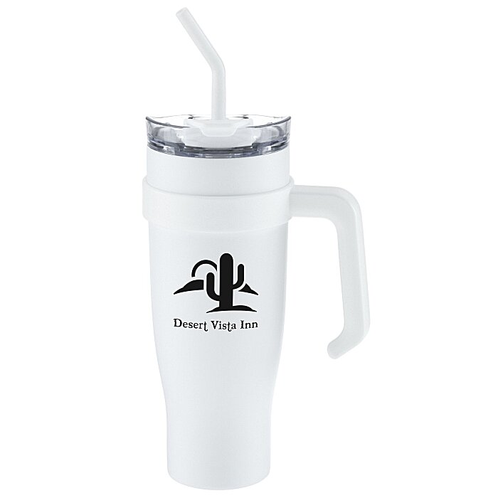 Custom Tugela Vacuum Mug with Straw - 40 oz.