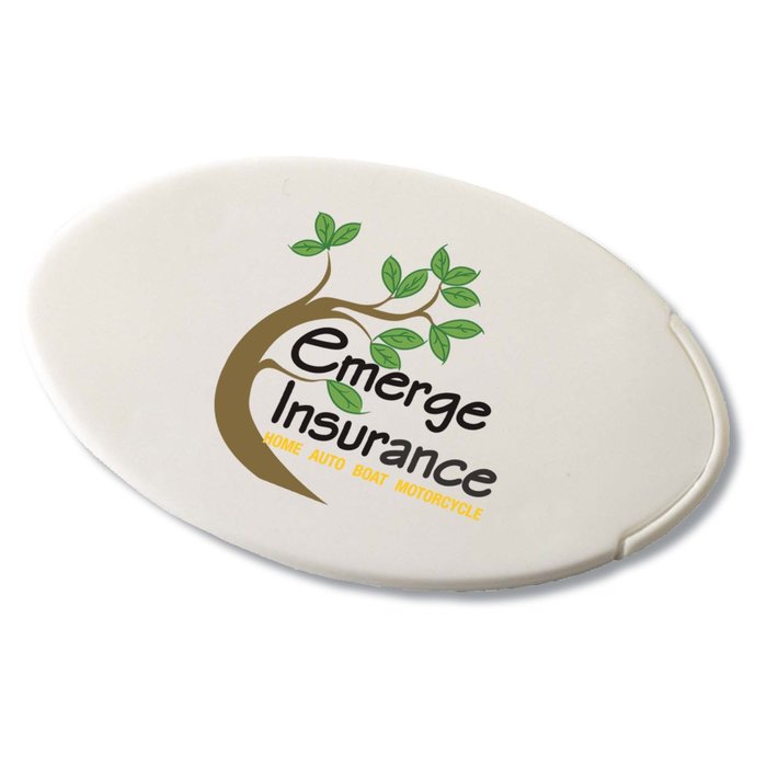 Custom Sugar-Free Mint Card - Oval