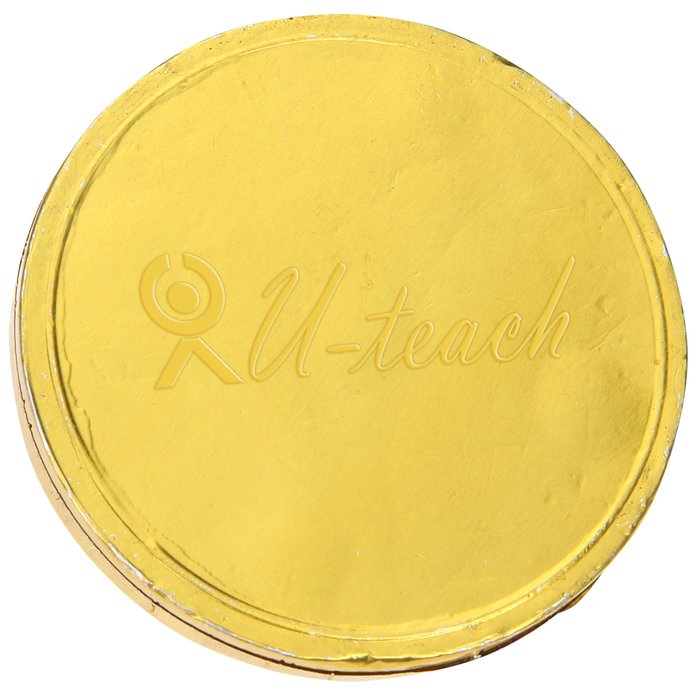 Custom Swiss Chocolate Coin