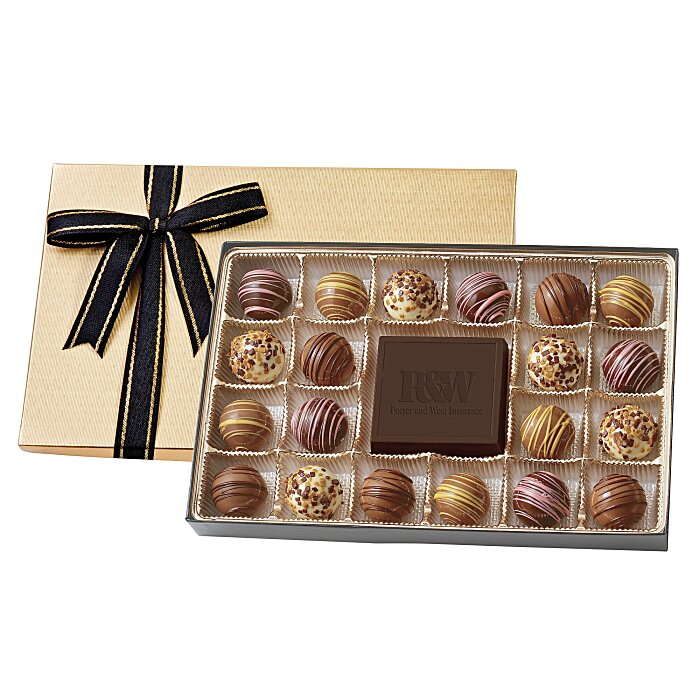 Custom Truffles & Chocolate Bar - 20-Pieces
