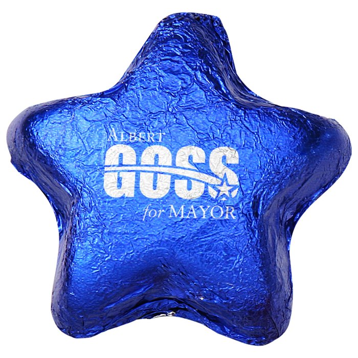 Custom Chocolate Star