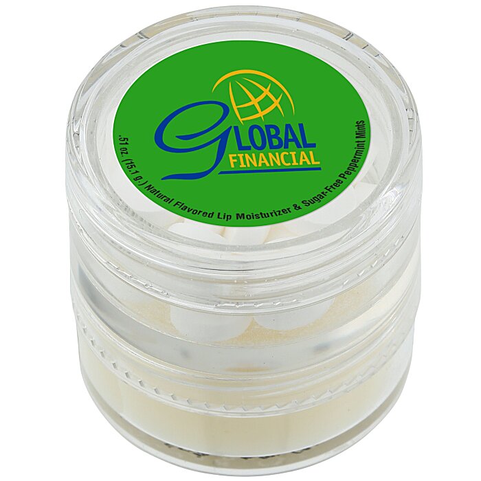Custom Double Stack Lip Moisturizer with Peppermints