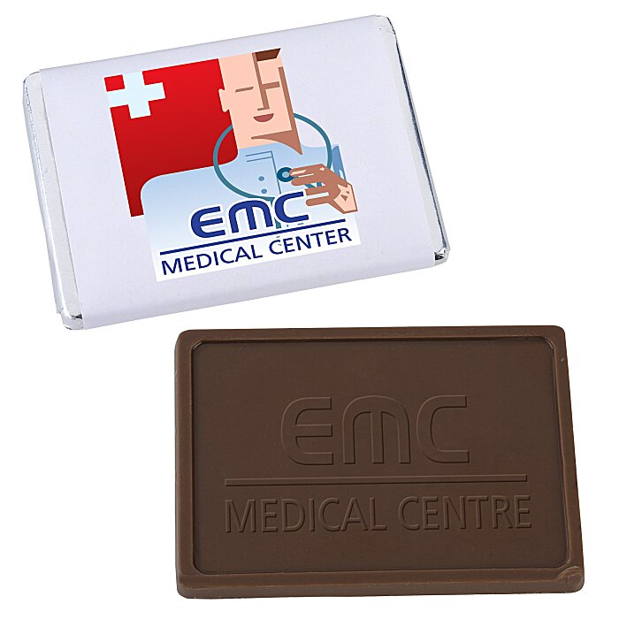 Custom Moulded Chocolate Bar - 1 ounce