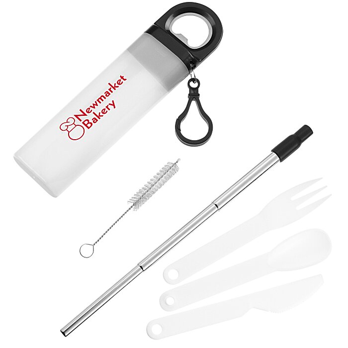 Custom Sip and Snack Reusable Set