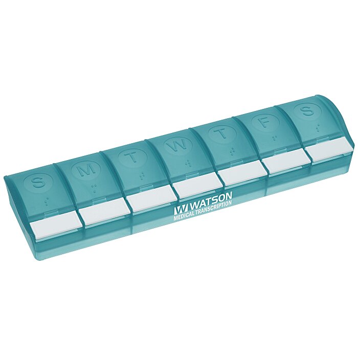Custom All Week Snappy Pill Box - Colours