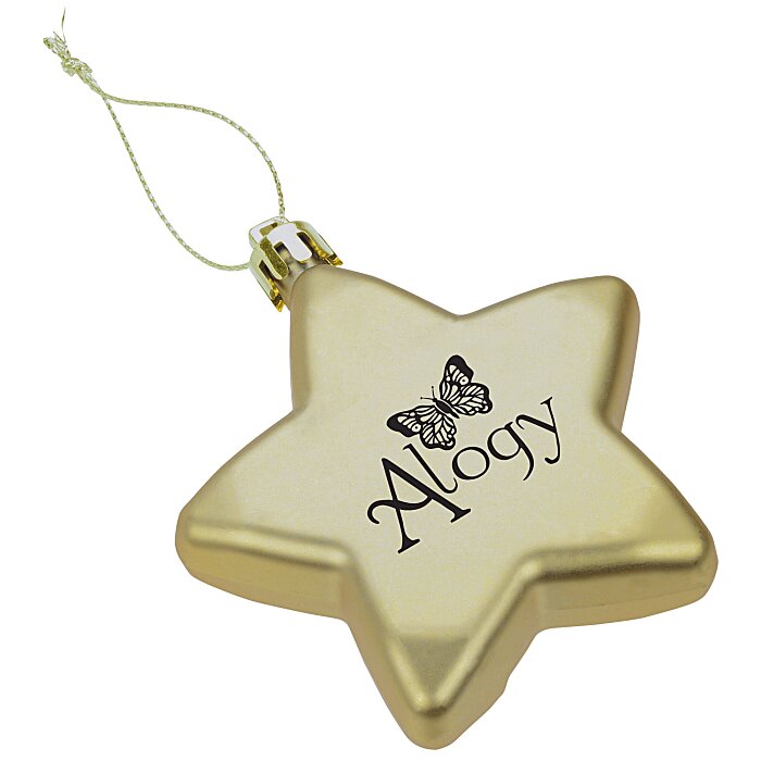 Custom Flat Star Ornament