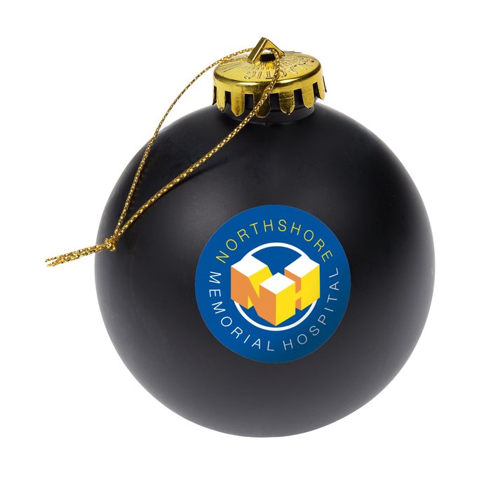 Custom Satin Round Ornament - Full Colour