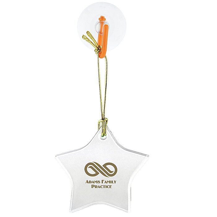 Custom Sun Catcher Ornament - Star