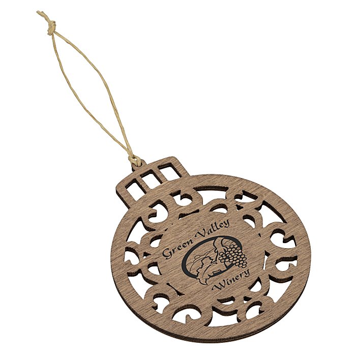 Custom Wood Ornament - Bulb