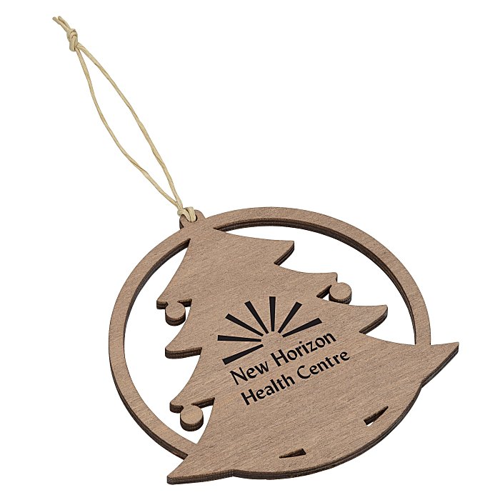 Custom Wood Ornament - Tree