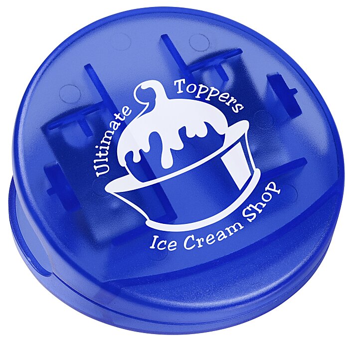Custom Keep-it Clip - Round - Translucent