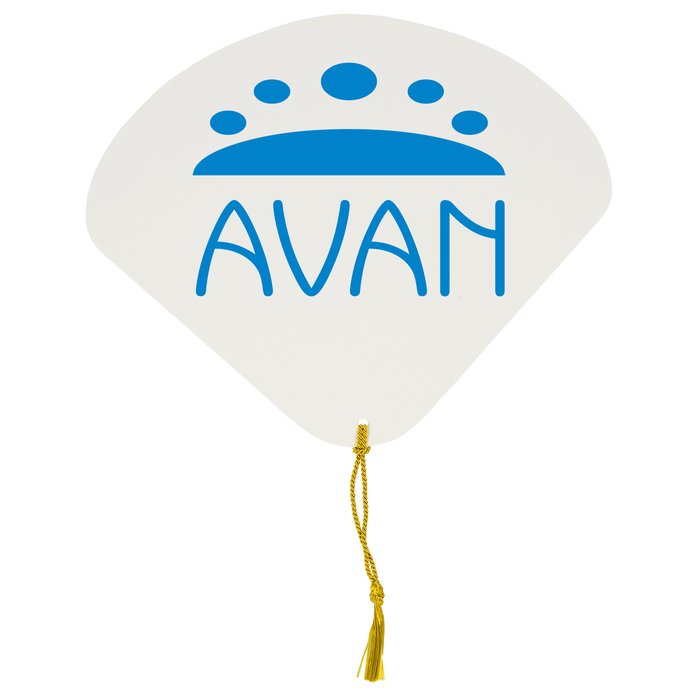 Custom Seashell Tassel Hand Fan