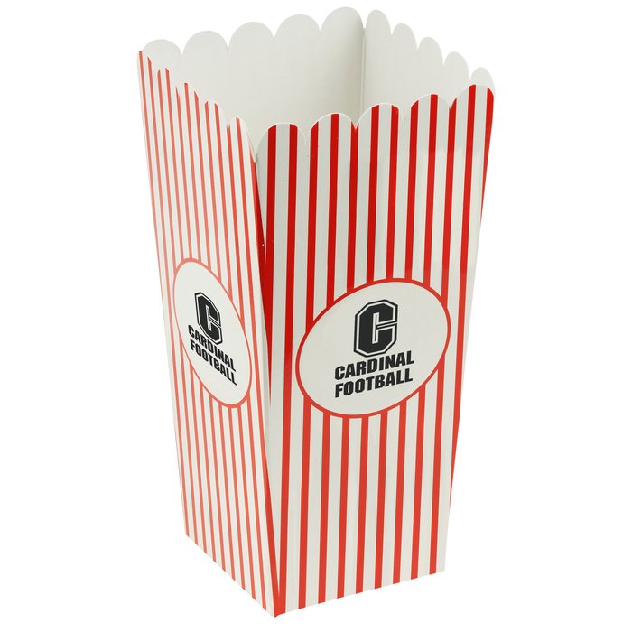 Custom Scoop Style Popcorn Box - Large