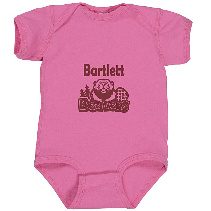 Custom Rabbit Skins Infant Fine Jersey Onesie - Colours