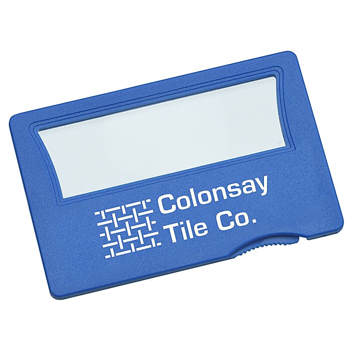 Custom Shine On Credit Card Magnifier