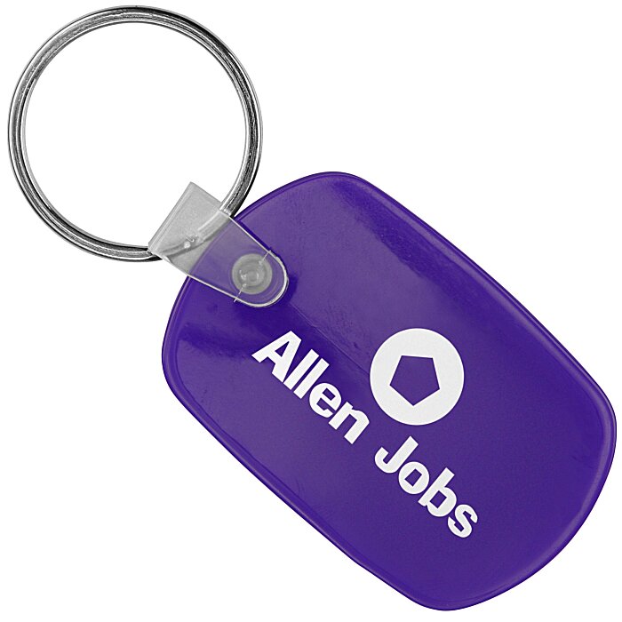 Custom Standard Shape Soft Keychain - Opaque