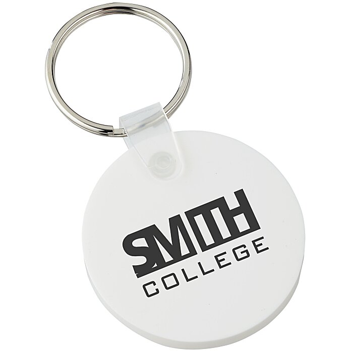Custom Small Round Soft Keychain - Opaque