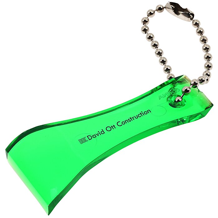 Custom Lottery Scratcher Keychain - Translucent