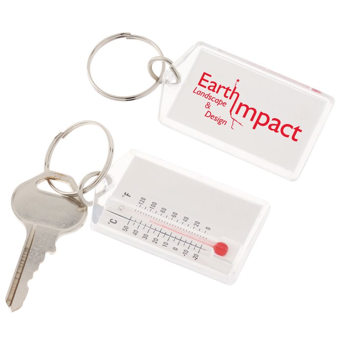 Custom Temperature Keychain