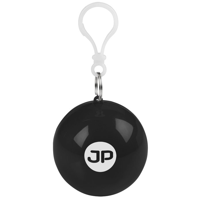 Custom Poncho Ball Keychain