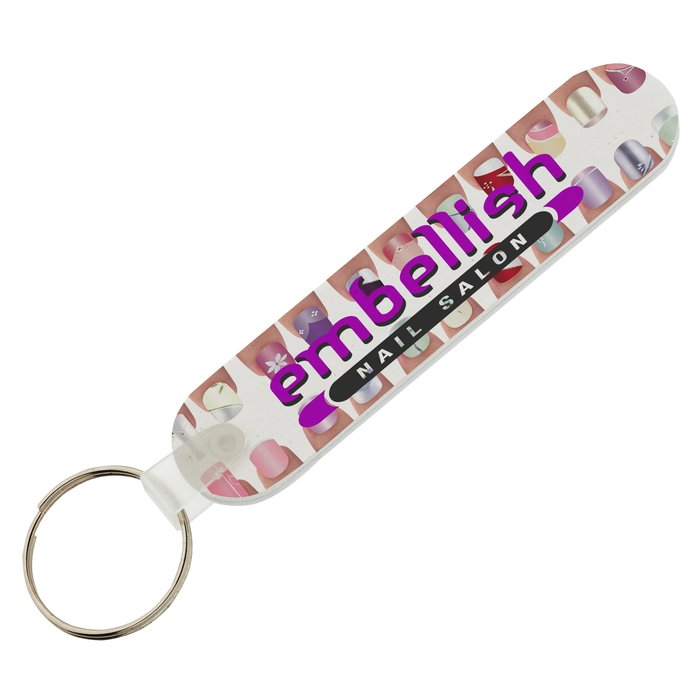 Custom Nail File Keychain