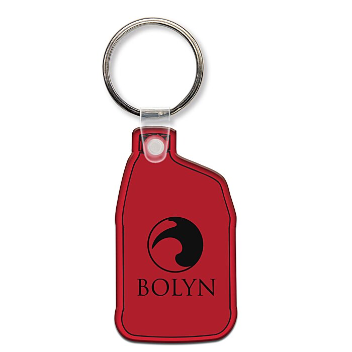 Custom Jug Soft Keychain - Translucent