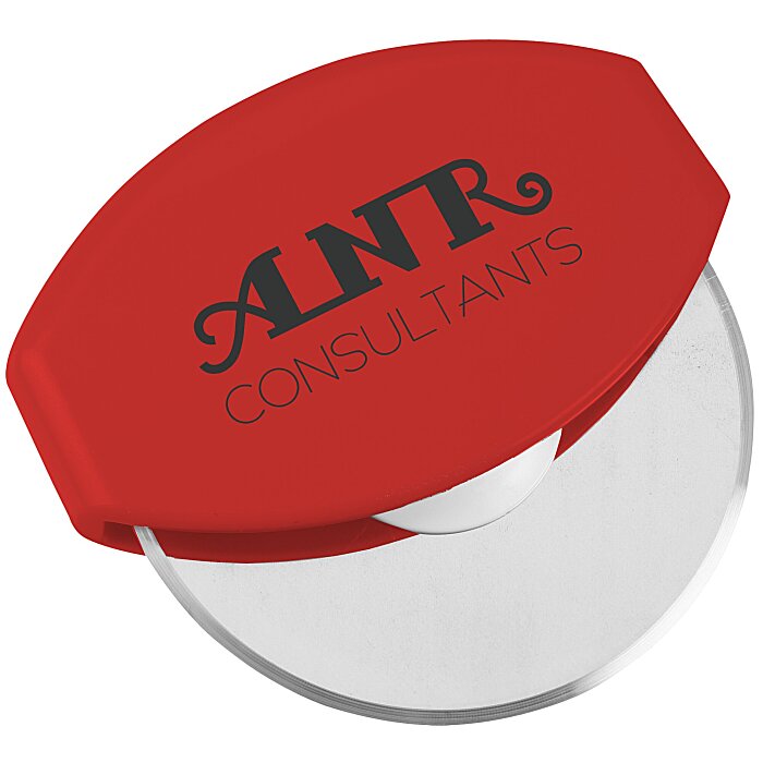 Custom Gourmet Pizza Cutter - Opaque - Metal Blade