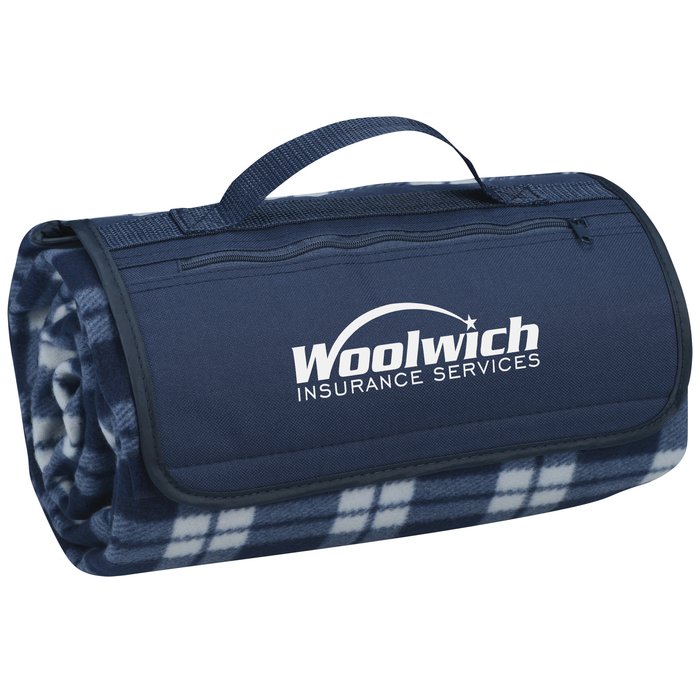 Custom St Moritz Picnic Blanket