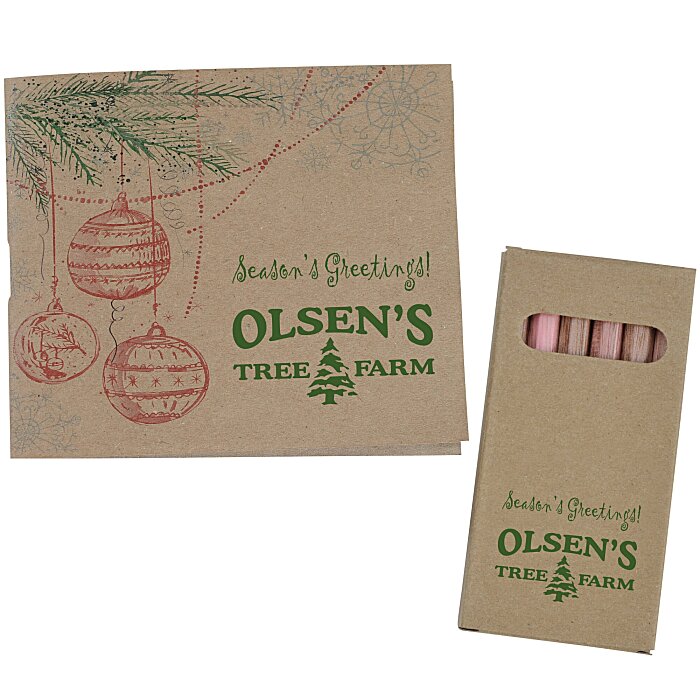 Custom Adult Colouring Book To-Go Set - Holiday