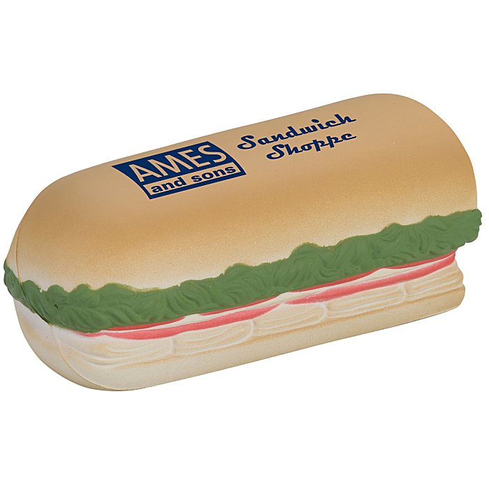 Custom Sub Sandwich Stress Reliever
