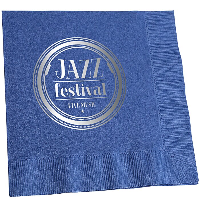 Custom Colourware Luncheon Napkin - 2-ply - Foil