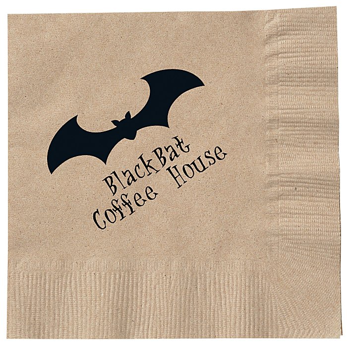 Custom Kraft Beverage Napkin - 2-ply