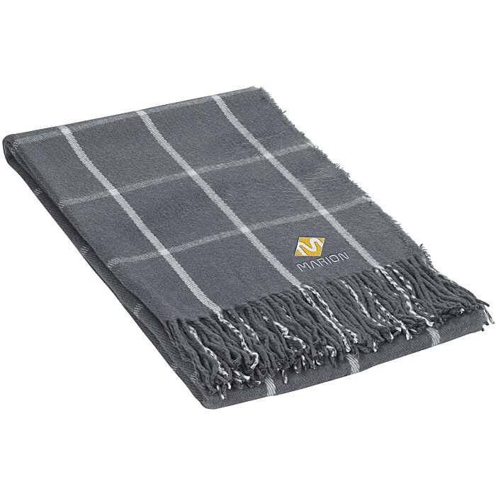 Custom Charleston Fringed Throw Blanket
