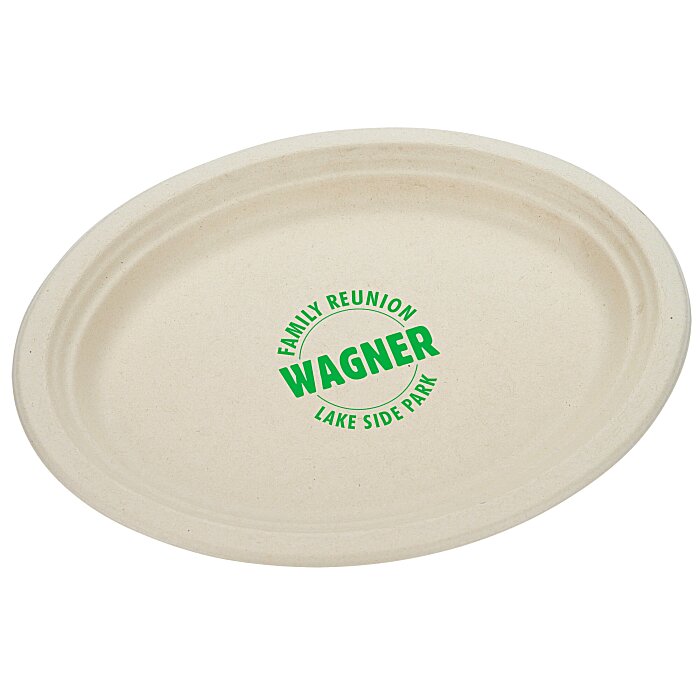 Custom Oval Platter Plate - 12.5