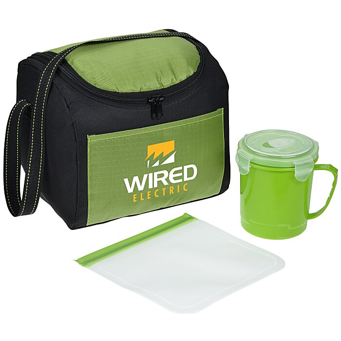 Custom Dine In Soup & Sandwich Lunch Set