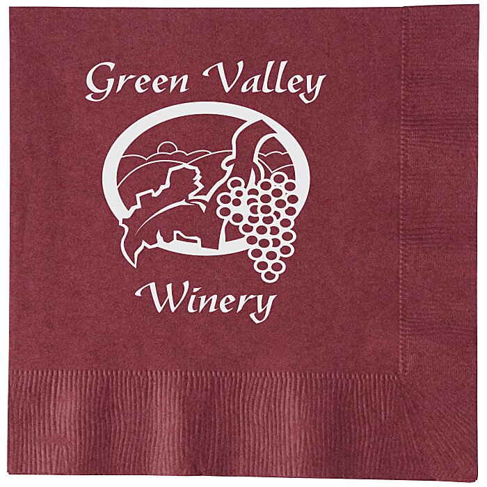 Custom Luncheon Napkin - 3-ply - Colours