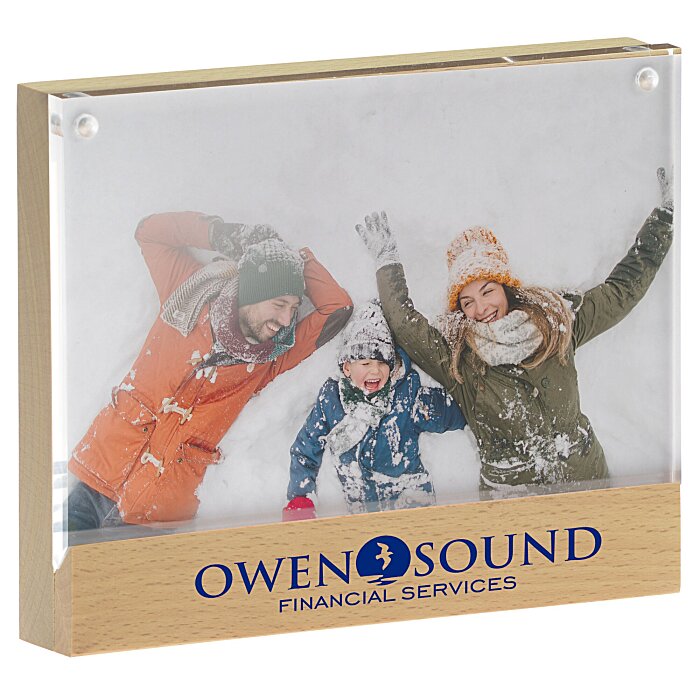Custom Beech Wood Picture Frame - 4 inches x 6 inches