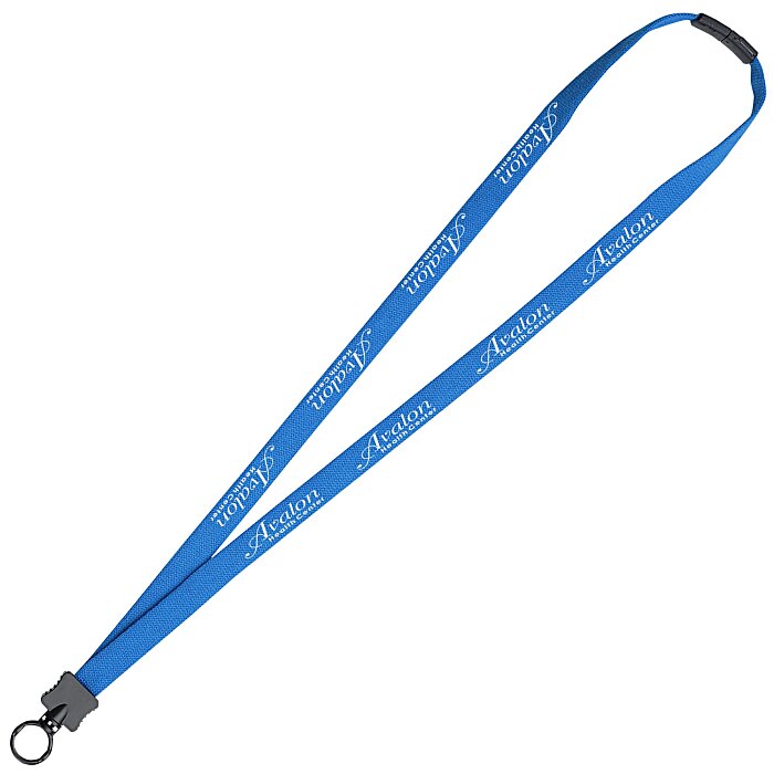 Custom Lanyard with Neck Clasp - 5/8 inch - 32 inches - Plastic O-Ring