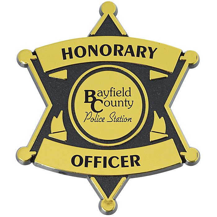 Custom Sheriff Badge