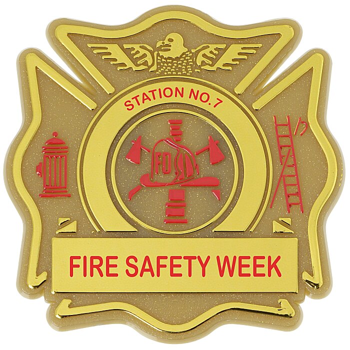 Custom Firefighter Badge