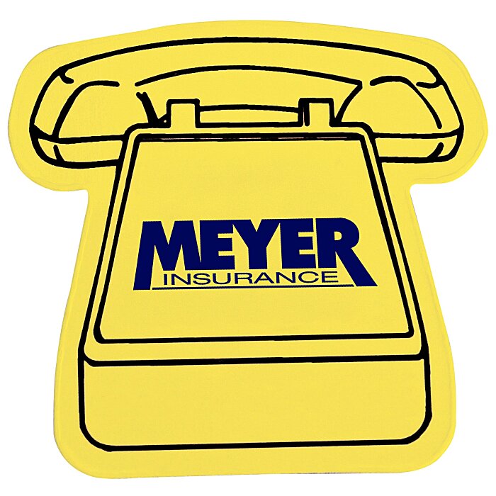 Custom Flat Flexible Magnet - Telephone