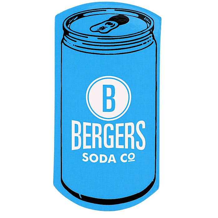 Custom Flat Flexible Magnet - Beverage Can