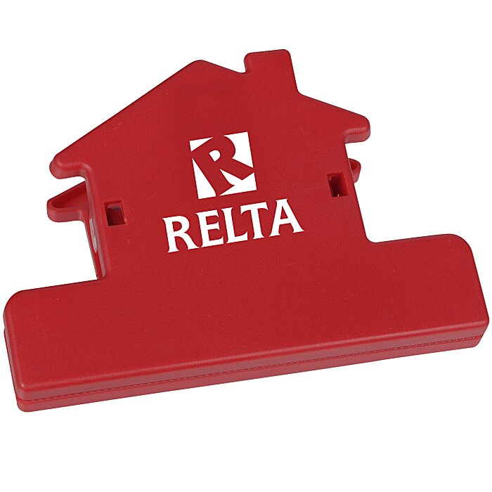 Custom Keep-it Magnet Clip - House - Opaque